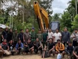 Aparat Tangkap Tiga Penambang Ilegal di Panga