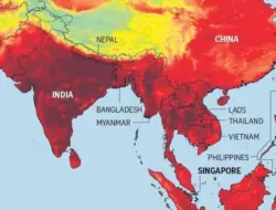 Gelombang Panas Landa Asia, Suhu Capai 37 Derajat Celsius