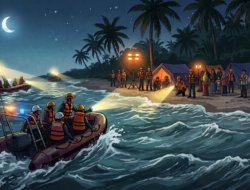 Usai Shalat Jumat, Delapan Remaja Tenggelam di Pantai Ujong Batee