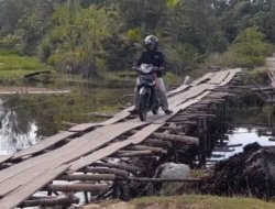 Warga Tagih Janji Pemerintah Bangun Jembatan Kuala Baru-Trumon
