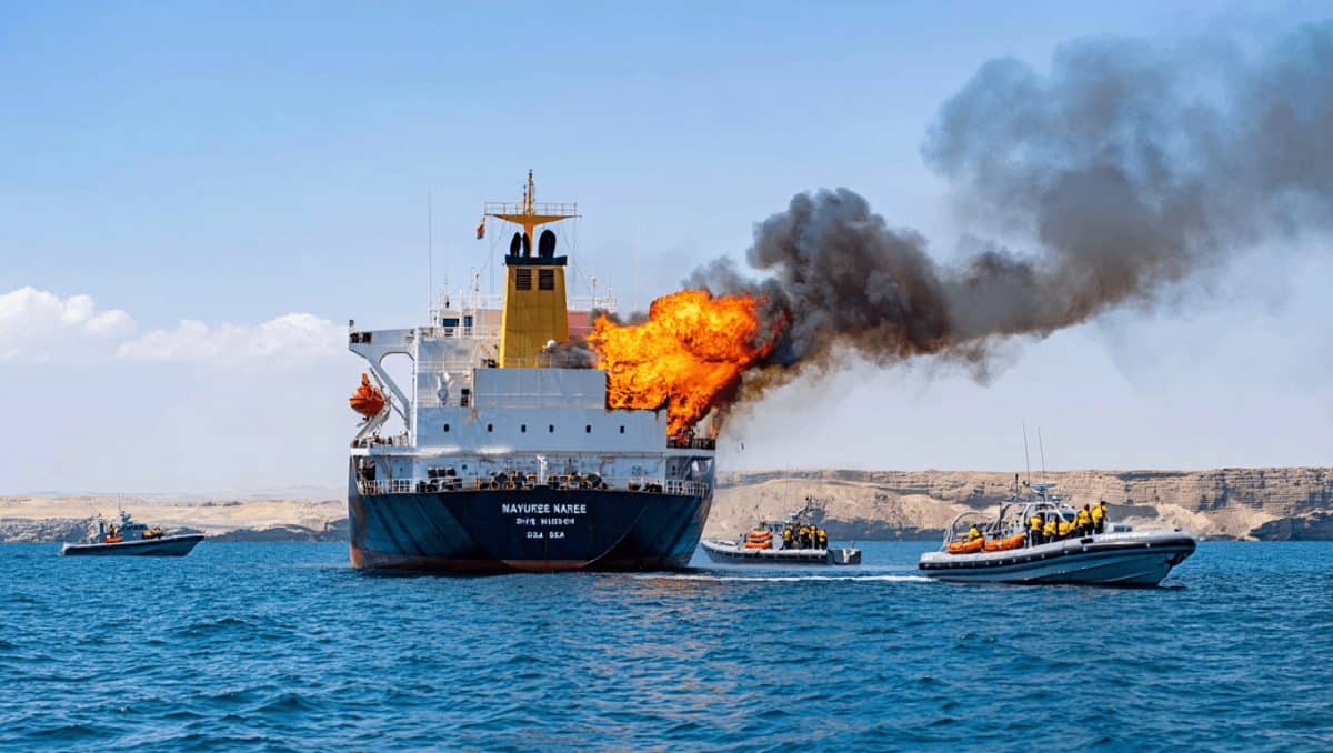 Iran Tembaki Dua Kapal Tanker yang Dikawal Militer AS