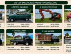 Kejari Aceh Barat Raup Rp698 Juta dari Lelang Barang Rampasan
