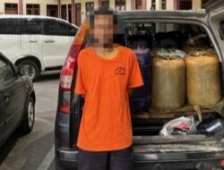 Polisi Tangkap Tersangka Penyalahgunaan BBM Subsidi di Bireuen