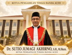 Ketua MA Lantik Sutio Jadi Ketua Pengadilan Tinggi Banda Aceh