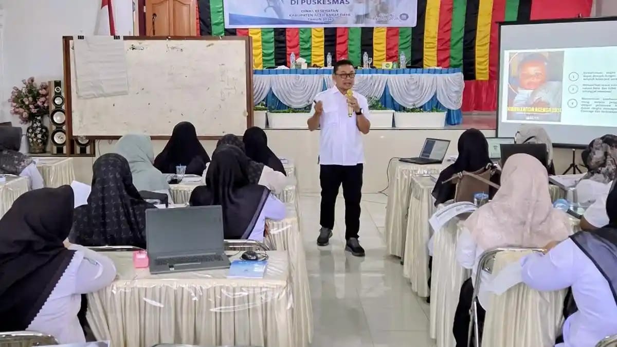 Tingkatkan Cakupan Vaksinasi, Dinkes Abdya Bekali SDM Pengelola Imunisasi