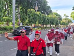 HUT ke-81 MA dan RI, Hampir 200 Warga PT Banda Aceh Ikut Gerak Jalan