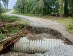 Jalan Cot Seumantok Terputus, Dinas PUPR Abdya Segera Lakukan Kajian Teknis