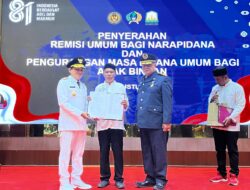 HUT ke-81 RI, Tiga Warga Binaan Rutan Banda Aceh Hirup Udara Bebas