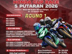 11 Kelas Dipertandingkan pada Honda Cup Race 2026 di Banda Aceh