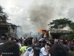 Tiga Rumah Semi Permanen Terbakar di Subulussalam, Penyebab Masih Diselidiki