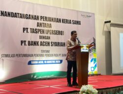 TASPEN Diminta Salurkan Zakat melalui Baitul Mal Aceh