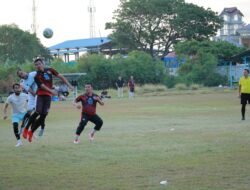 DPRK Aceh Besar Taklukkan Pemkab 2-1 dalam Laga Persahabatan