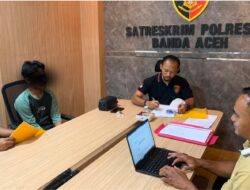 Polisi Amankan Pemuda dalam Kasus Dugaan Penggelapan Rp68,6 Juta di Banda Aceh
