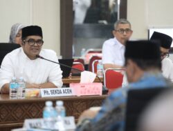 Rapat Perdana sebagai Plt Sekda, Taufik Buka Ruang Komunikasi dengan DPRA