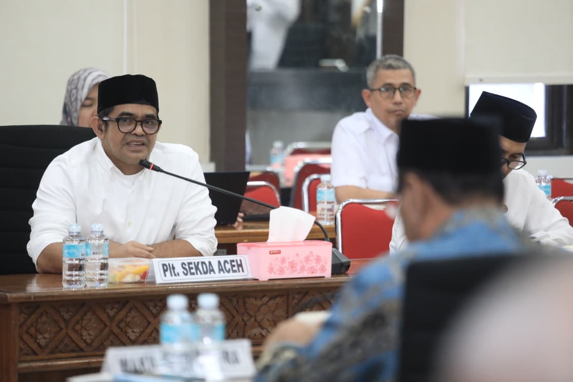 Rapat Perdana sebagai Plt Sekda, Taufik Buka Ruang Komunikasi dengan DPRA
