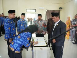 71 Pejabat Fungsional Dilantik, 87 Orang Terima SK PNS di Aceh Besar