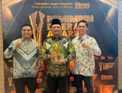 Pimpin Pemulihan Pascabanjir, Armia Fahmi Raih Kepala Daerah Award 2026