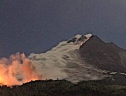 Gunung Merapi Semburkan Awan Panas