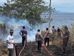Lahan Ilalang Terbakar Siang Hari di Sabang, Tak Ada Korban