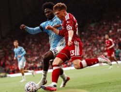 Liverpool vs Nottingham Forest: Gol Victor Munoz Selamatkan The Reds dari Kekalahan