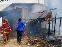 Kebakaran Hanguskan Dua Bangunan di Lambaro Aceh Besar
