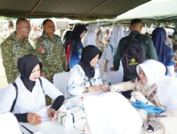 Kodam IM Gelar Bakti Kesehatan, Ribuan Warga Aceh Dapat Layanan Gratis