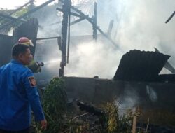Satu Rumah di Langsa Timur Terbakar