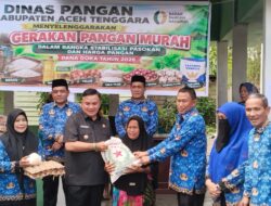 4 Ton Beras hingga 200 Papan Telur Habis Terjual di Pasar Murah