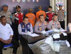Sita 22,8 Kg Ganja, Polres Aceh Tengah Ringkus Kurir dan Pengedar