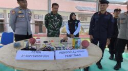 Razia Rutan Bener Meriah, Petugas Temukan Pisau dan Barang Berbahaya
