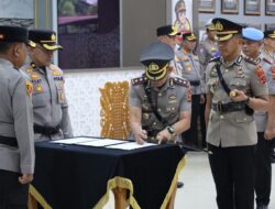 Dua PJU dan Lima Kapolres Polda Aceh Berganti Jabatan