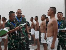 901 Calon Tamtama TNI AD Ikuti Sidang Pantukhir di Kodam IM