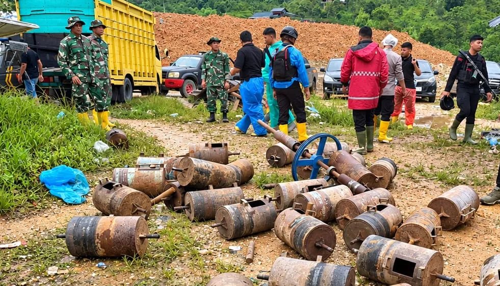 Pemerintah Tertibkan Penambangan Ilegal di Geumpang