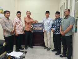Baitul Mal Aceh Besar Terima Zakat Rp 400 Juta dari Bank Aceh Syariah