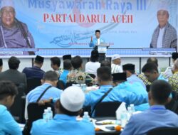 Musyawarah Raya III PDA, Kader Diminta Kawal MoU Helsinki