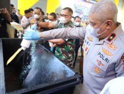 2.538 Cartridge Vape Mengandung Etomidate Dimusnahkan Polda Aceh