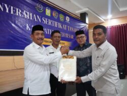 1 Tanah Wakaf Aceh Besar Sudah Bersertifikat, Target 200 Bidang Dikejar