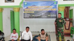 Antisipasi Erupsi Burni Telong, TNI Sosialisasikan Jalur Evakuasi kepada Warga