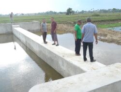 Bendungan Lamtimpeung Beroperasi, Lebih dari 40 Hektare Sawah Dapat Pasokan Air