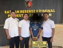 Diduga Gelapkan Motor Warga, Pria di Banda Aceh Ditangkap Polisi