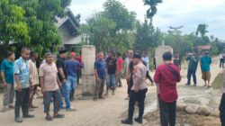 Warga Palang Jalan Lhoksukon-Buket Hagu, Polisi Buka Ruang Mediasi