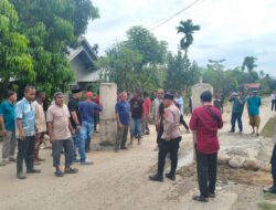 Warga Palang Jalan Lhoksukon-Buket Hagu, Polisi Buka Ruang Mediasi