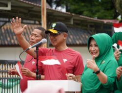 Bendera Merah Putih 81 Meter Warnai Kirab HUT Ke-81 TNI di Banda Aceh