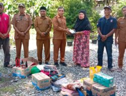 Rumah Rusak Diterjang Puting Beliung, Warga Abdya Dapat Bantuan Material