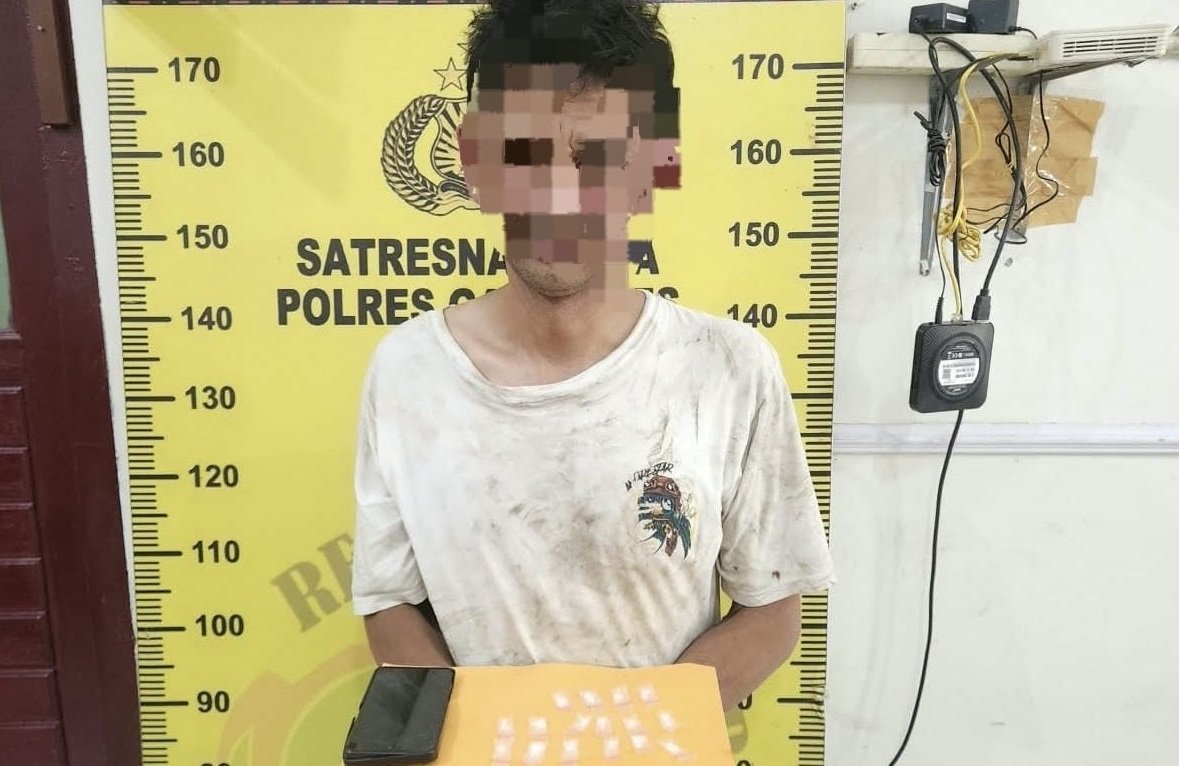 Polisi Tangkap ASN Pengedar Sabu, 17 Paket Disita