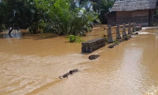 Krueng Woyla Meluap, Tiga Desa Terendam Banjir