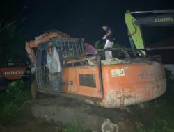 Terlibat Penambangan Ilegal, Pemilik Beko Serahkan Diri ke Polisi