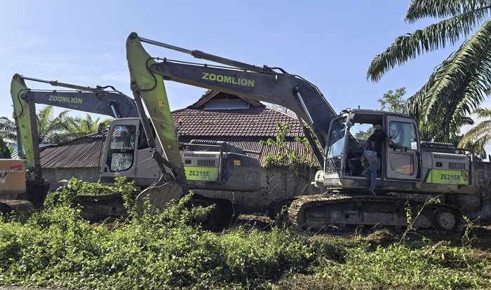 Polisi Gerebek Tambang Emas Ilegal di Beutong Ateuh