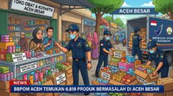 BBPOM Aceh Musnahkan 6.819 Produk Bermasalah di Aceh Besar