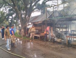 Kebakaran Kios Durian di Kuta Malaka, Tidak Ada Korban Jiwa